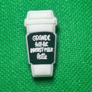 🌼 (5/$10 or 10/$15) NEW “COFFEE LOVER” Croc Charm Collection To go coffee cup